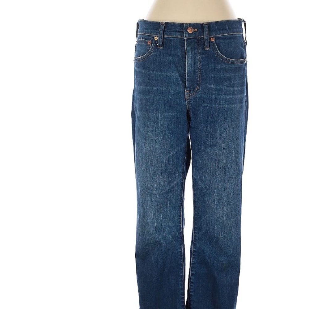 Madewell Women's Straight Leg Jeans - Blue
